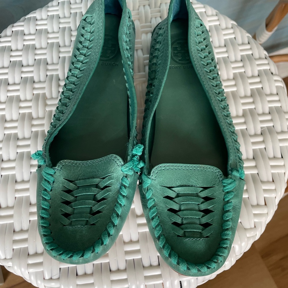 Tory Burch Size 9 Women’s Green Flats